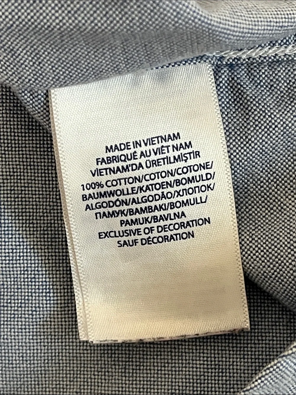 Ralph Lauren Light Blue Oxford Button-Down Shirt Boys Youth 16 Flesh Pony